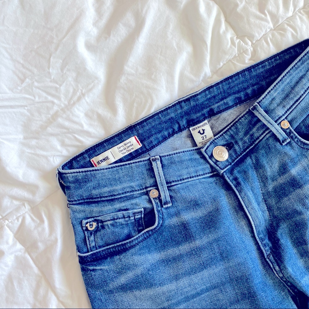 | True Religion | Jennie Curvy Skinny | Size 27 |